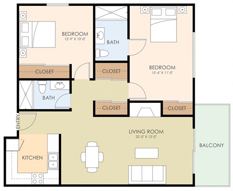 540 S El Camino Real 2-3 Beds Apartment for Rent - Photo Gallery 47